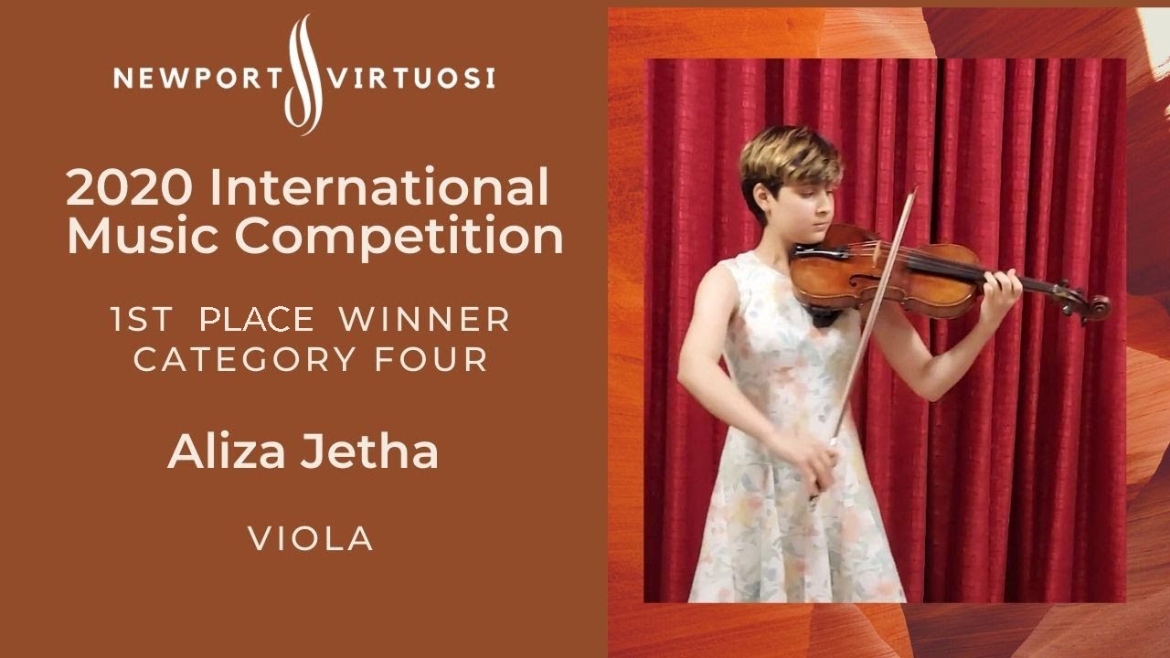 Aliza Jetha - Viola (14 years), Fantasy op. 94 by Johann Nepomuk Hummel