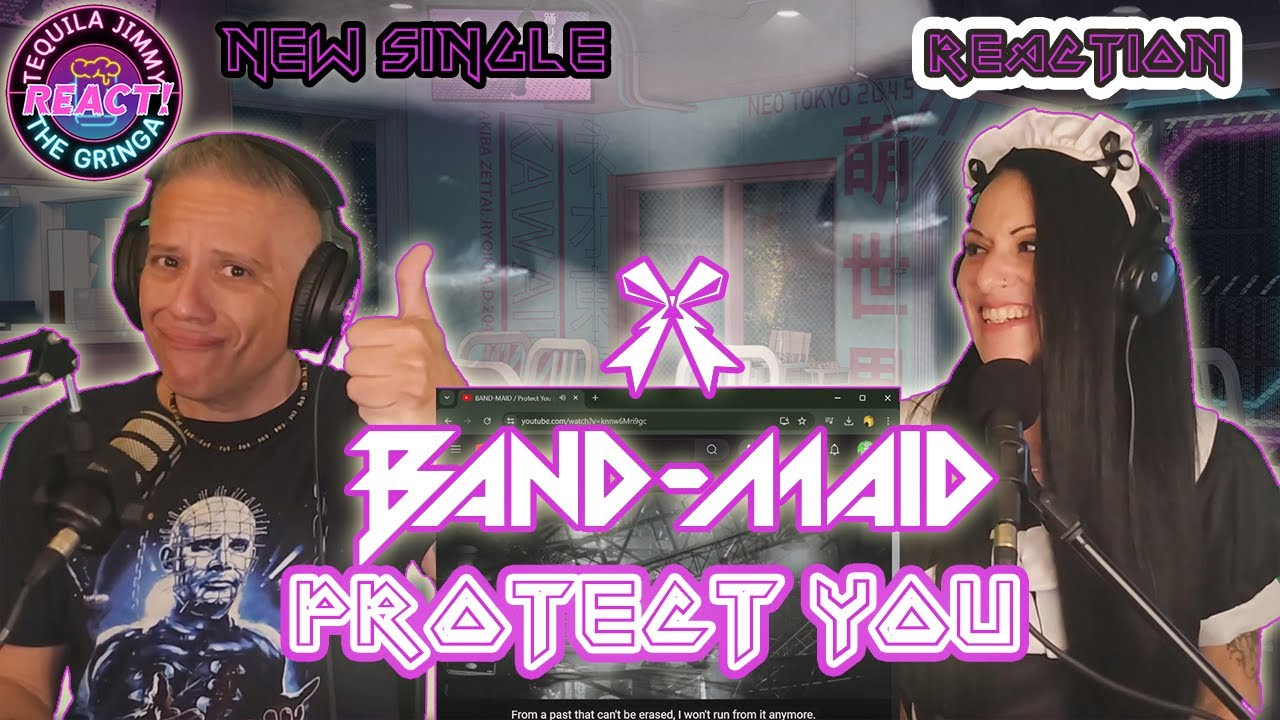 FIRST REACTION TO NEW BAND-MAID - PROTECT YOU - REACTION