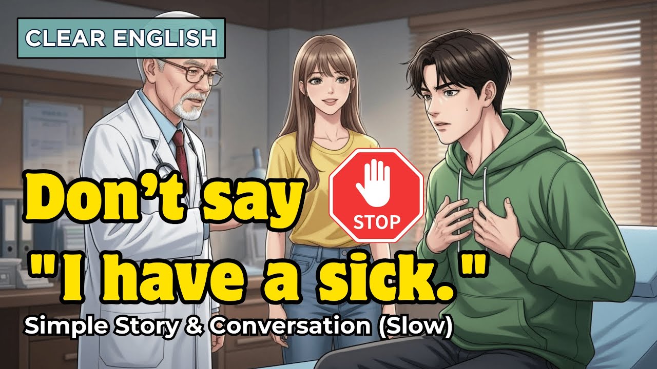 (A1-A2)🧑🏻‍⚕️Катастрофа в больнице Лиама: 🏥 Ежедневная практика разговорного английского и английс...