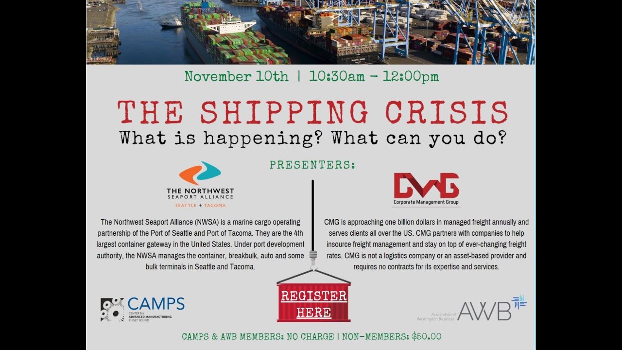 The Shipping Crisis - What is happening? What can you do?