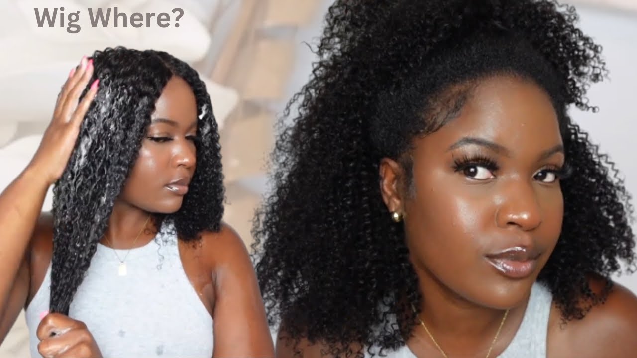It's All My Hair😍Undetectable and Realistic! HerGivenHair All-In-One Half Wig