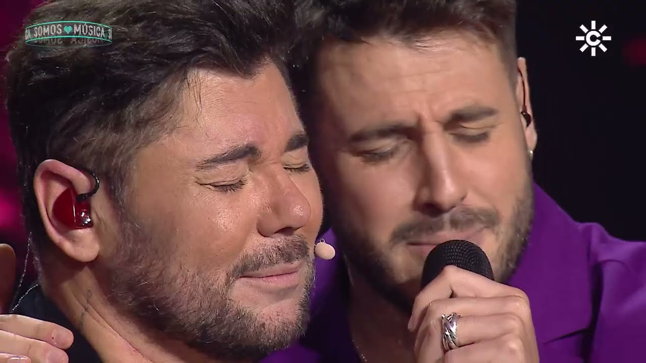 Antonio José y Miguel Poveda cantan 'Si tu no vuelves' en 'Somos Música'