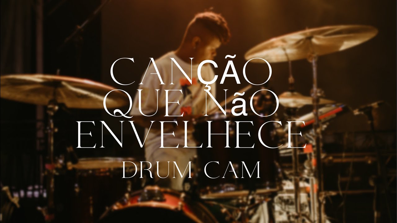 Canção Que Não Envelhece | Julliany Souza | Drum Cam | Baby Batera
