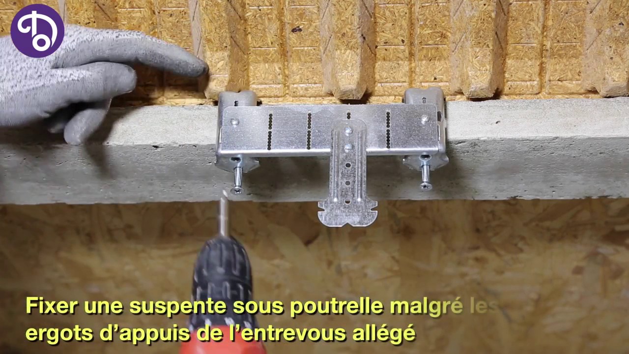 Suspente poutrelle béton pour hourdis allégé - CHABANNE BATIMENT