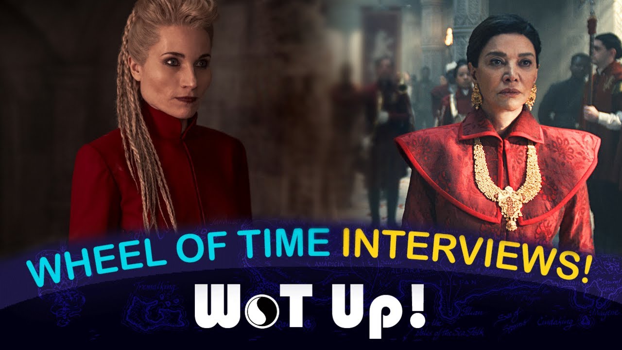 HUGE Interview! Shoreh Aghdashloo and Kate Fleetwood Talk The Wheel of Time Season 3!