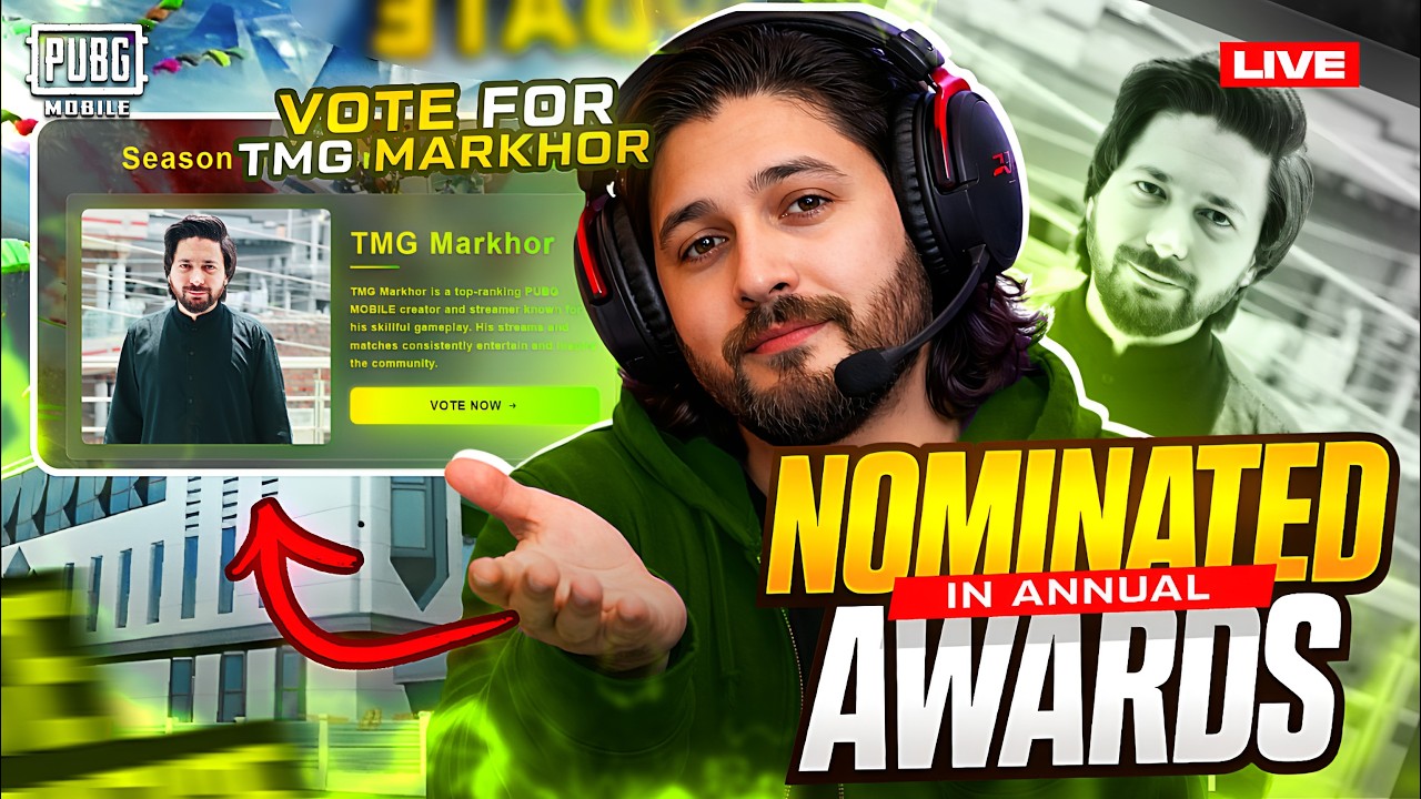CONQUEROR DONE🔥VOTE FOR ME PUBLIC🔥 TMG MARKHOR | PUBG Live Stream