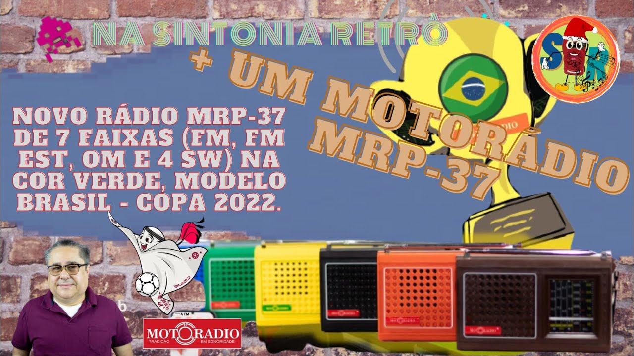 Outro Motorádio da nova safra de 2022, série Brasil.