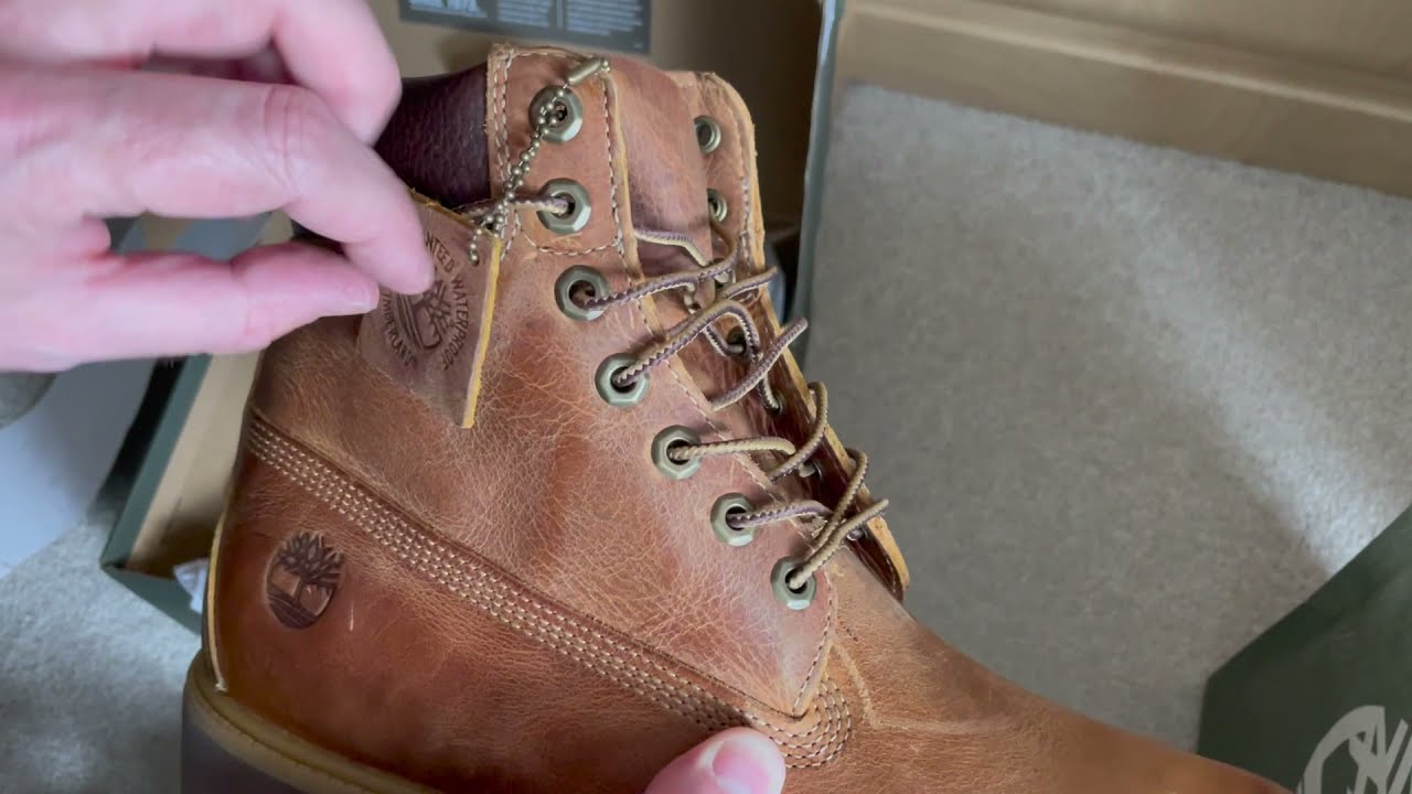 ASMR Unboxing my New Timberland Boots, Tapping & Scratching Including Cardboard Box, Whispers