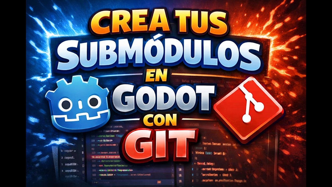 Crea Submódulos en GODOT con GIT