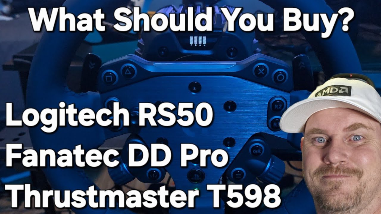 Fanatec DD Pro Logitec RS50 или Thrustmaster T598: что купить?