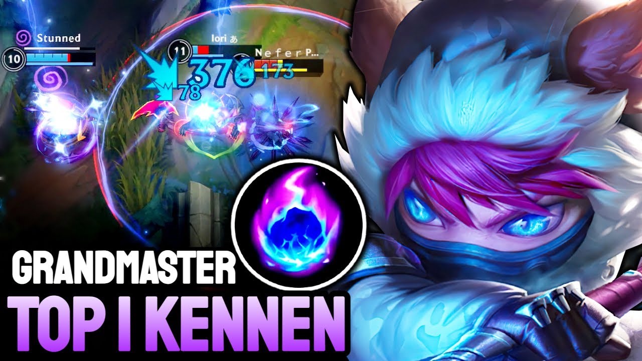 WILD RIFT KENNEN - TOP 1 KENNEN GAMEPLAY - GRANDMASTER RANKED
