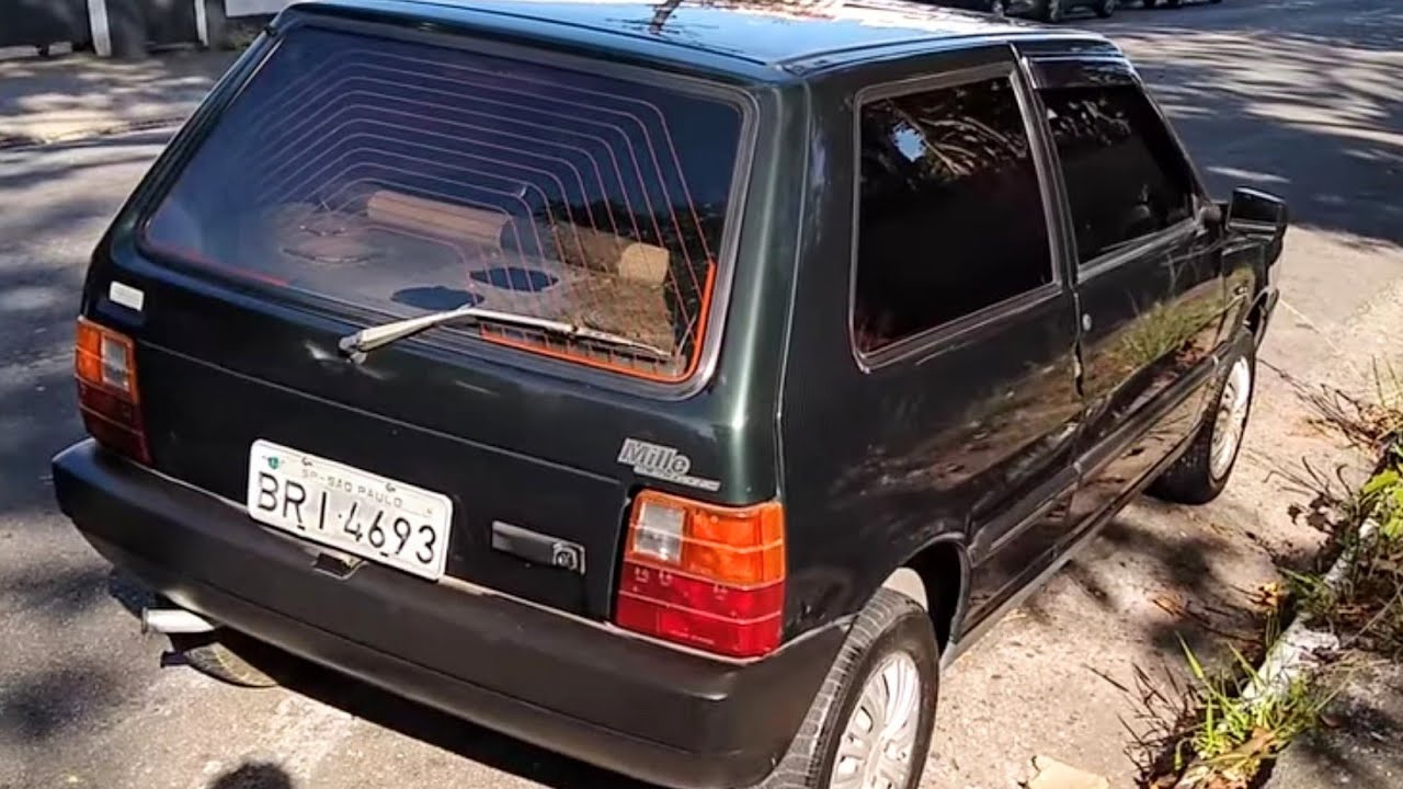 Fiat Uno Mille Eletronic 1995- O tanque de guerra