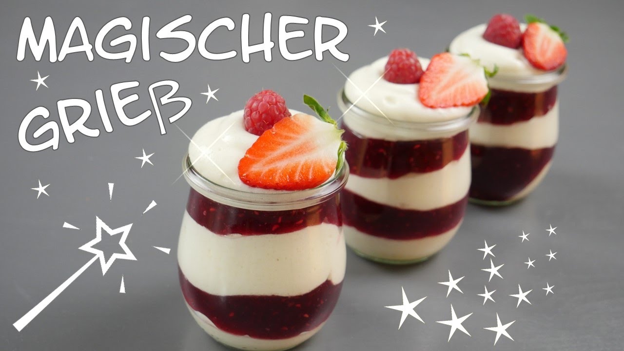 Magischer Grieß I Zauber-Grieß I Grießbrei selber machen