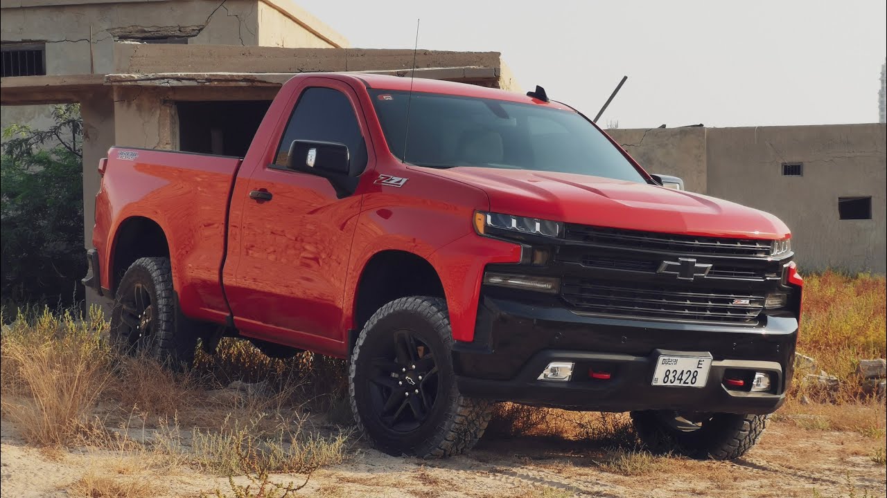 شفروليه سلفرادو تريل بوس غماره Chevrolet Silverado trail boss regular cab