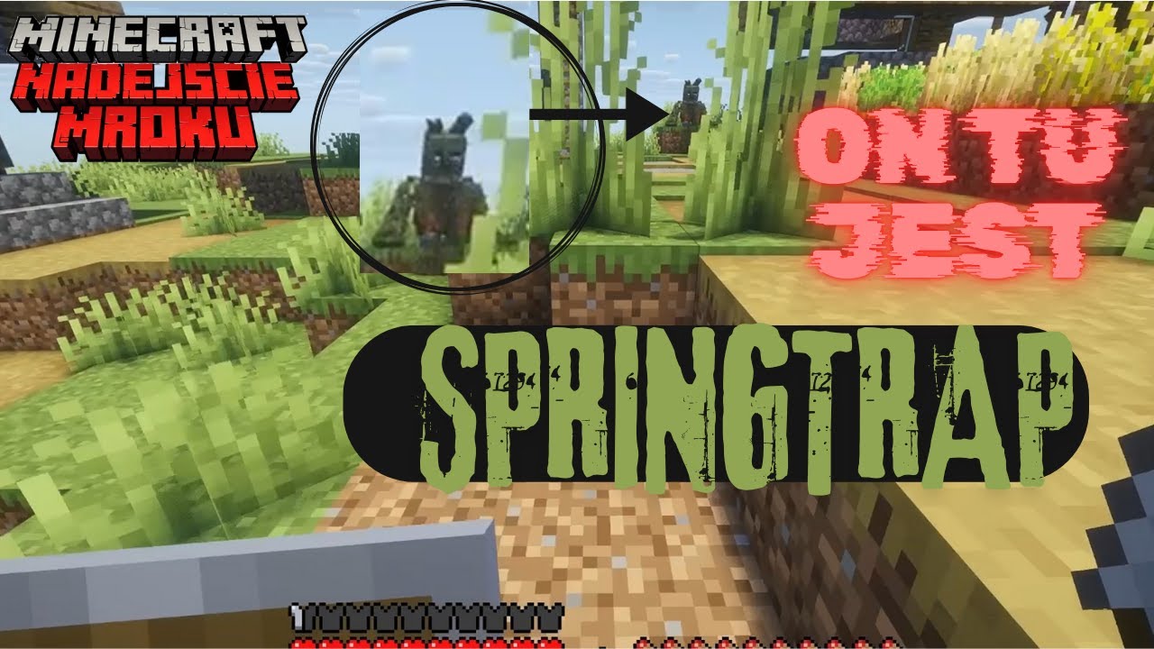 Springtrap pojawił się na moim świecie |  Minecraft Nadejście Mroku 2#