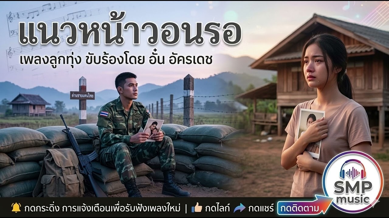แนวหน้าวอนรอ - อั๋น  อัครเดช [official audio]