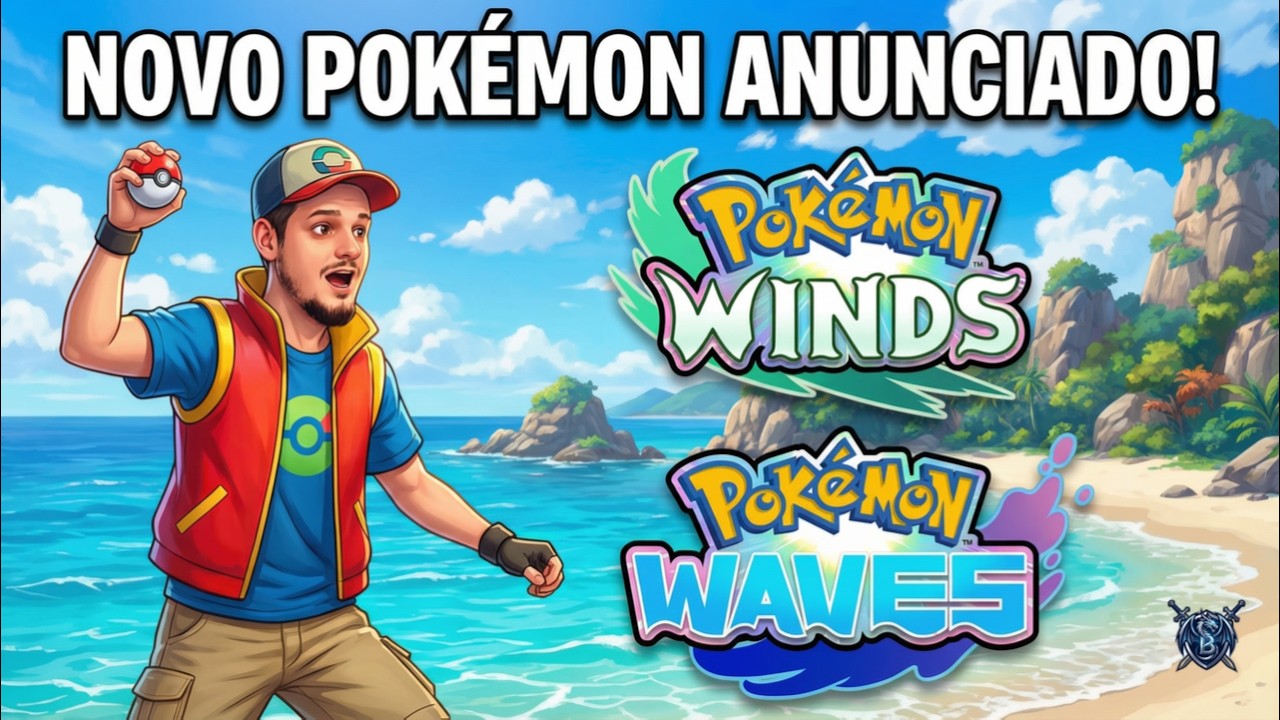 NOVO POKÉMON ANUNCIADO PRA 2027! - Winds and Waves (em pt-br)