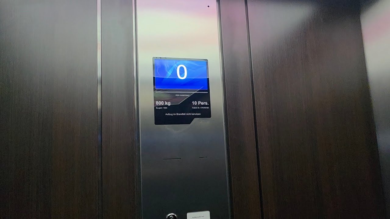 Fahrstuhl OTIS ReGen im Reichshof Hamburg