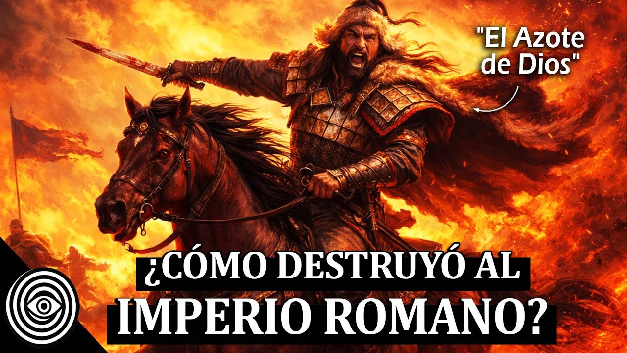 TODA La Historia de ATILA: el Guerrero Que Puso de Rodillas al Imperio Romano