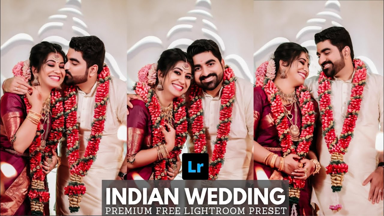 Indian wedding lightroom preset | free download | premium lightroom presets | free dng