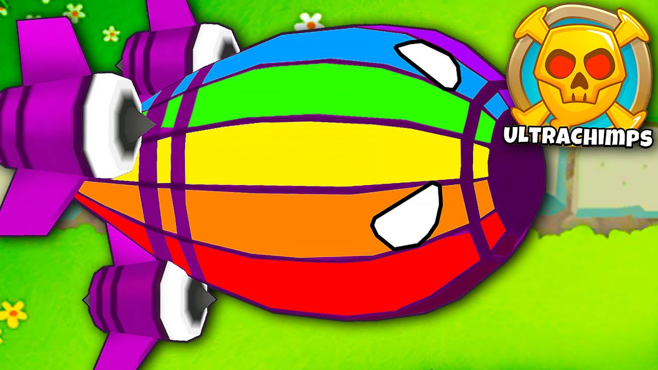 DODAŁEM TĘCZOWEGO B.A.D do BLOONS TD 6