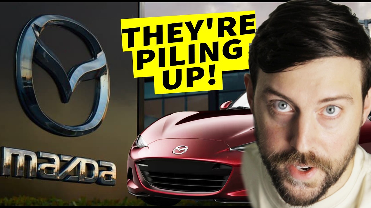 Mazda is in BIG trouble with their SWELLING inventory.