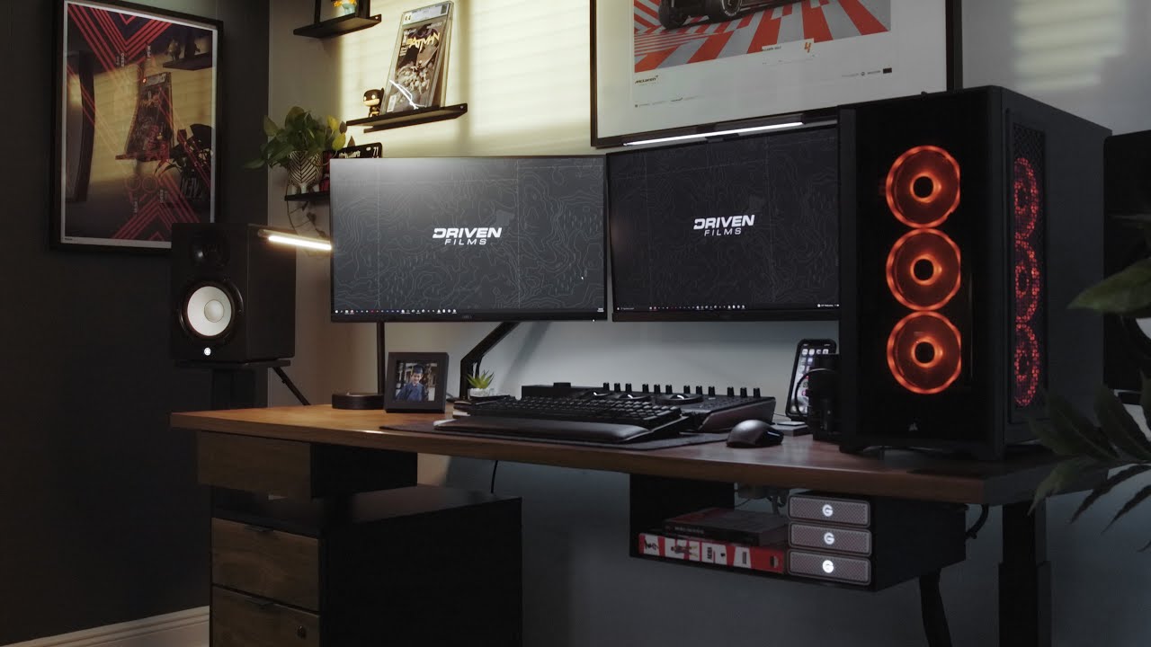 Designing my new workspace setup (Office Tour 2021)