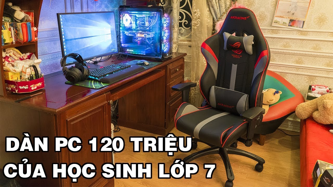 Timelapse Build và lắp đặt tận nhà dàn PC Gaming 120 triệu của em học sinh lớp 7