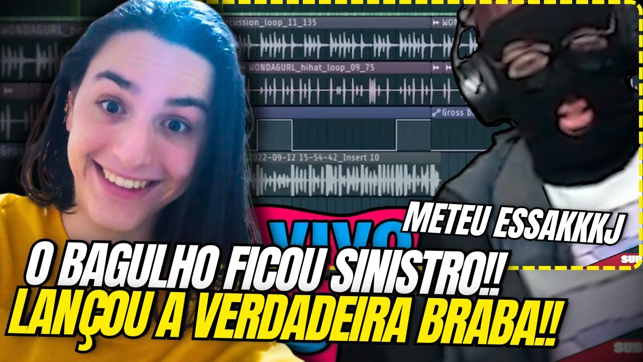 LANÇOU A BRABAKK REAGINDO a GEMAPLYS FAZENDO MÚSICA AO VIVO | GEMA GAMES