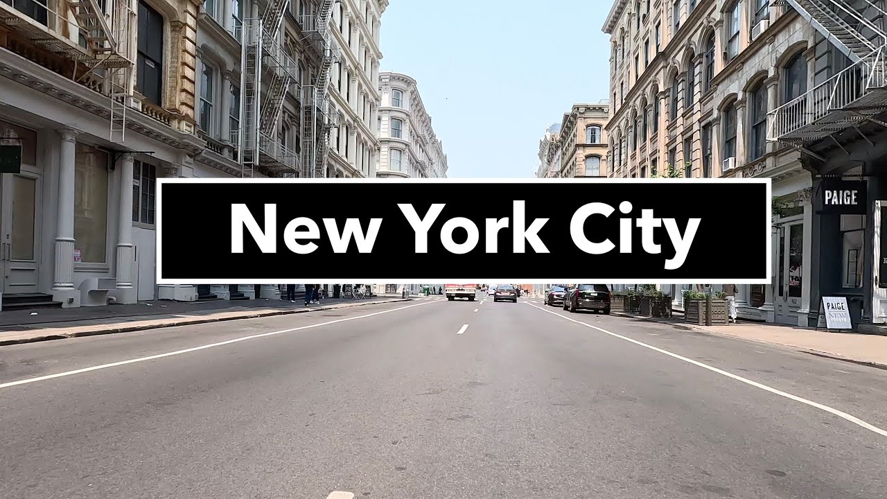 4K DRIVE QUEENS to MANHATTAN via Midtown Tunnel / Long Island Expressway / Lexington Ave