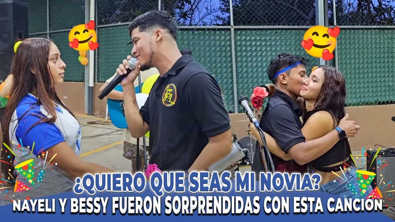 Mira el lindo detalle de los chicos de la banda, A Nayeli y a Bessy les dedicaron esta canción