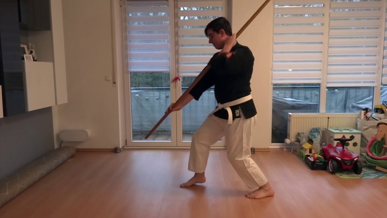 Jiu Jitsu @ home 6 - Kobudo Exkurs 3: BO Hojo undo Dai ni