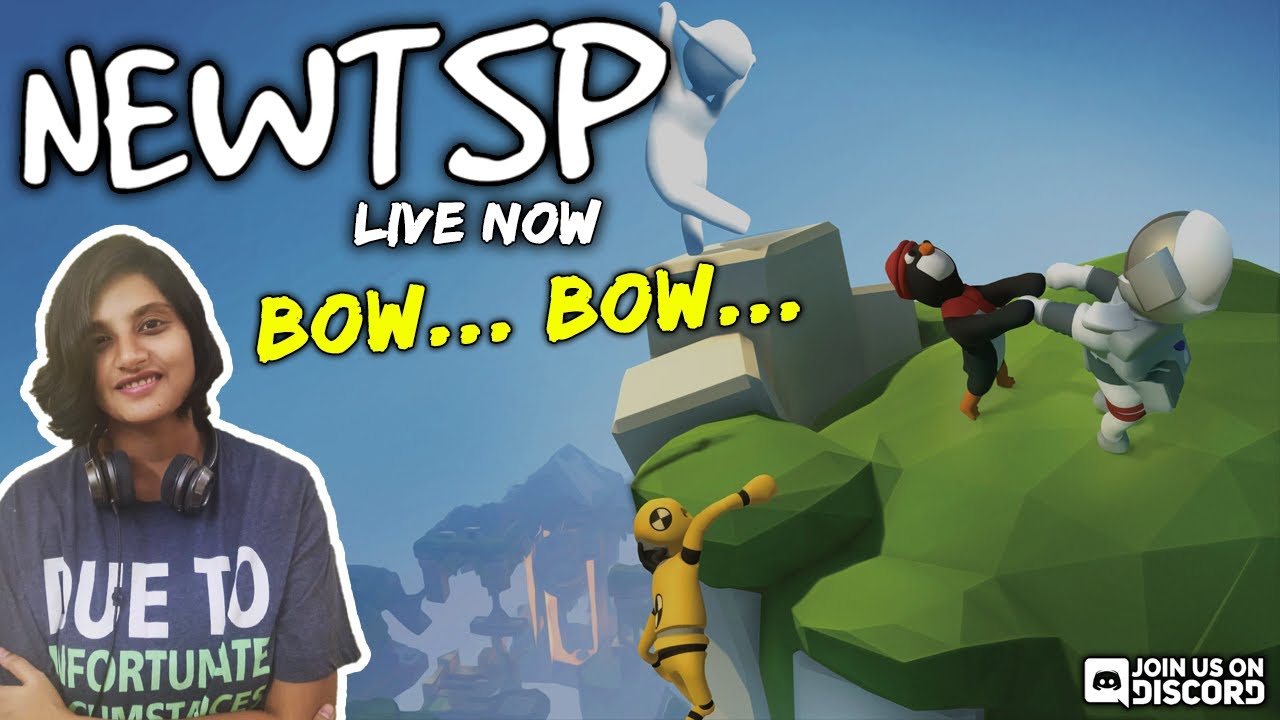 Human Fall Flat LIVE தமிழ் | மேல ஏரி வாயா Just FUN Gameplay #NewtSP