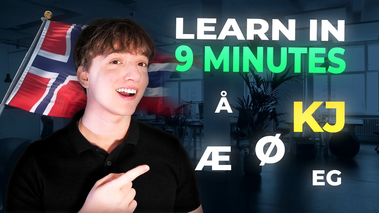 Reading Norwegian Is EASY (if you watch this)