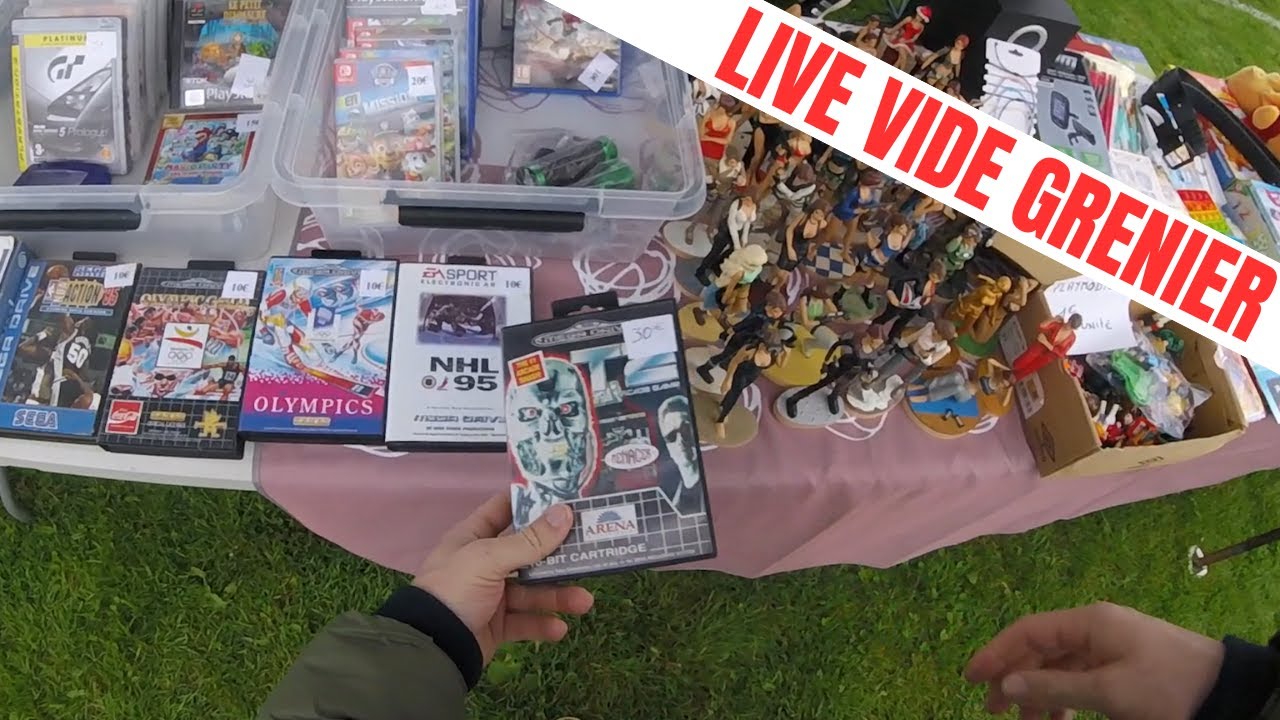 LIVE VIDE GRENIER: On se met bien !! 😎