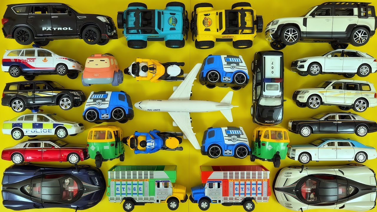 Premium Toy Car Collection! 🏎️ Pagani, Fortuner, Rolls Royce, Stunt Bike & More