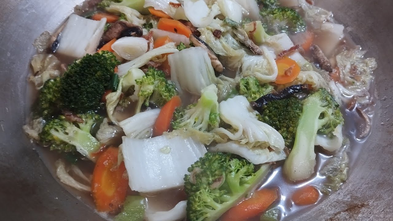 Resep Capcay Kuah