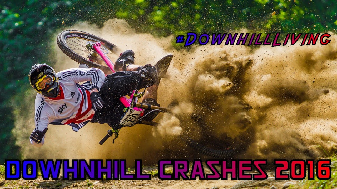 Downhill Mountain Biking Crashes and Fails 2016 | DOWNHILL LIVING