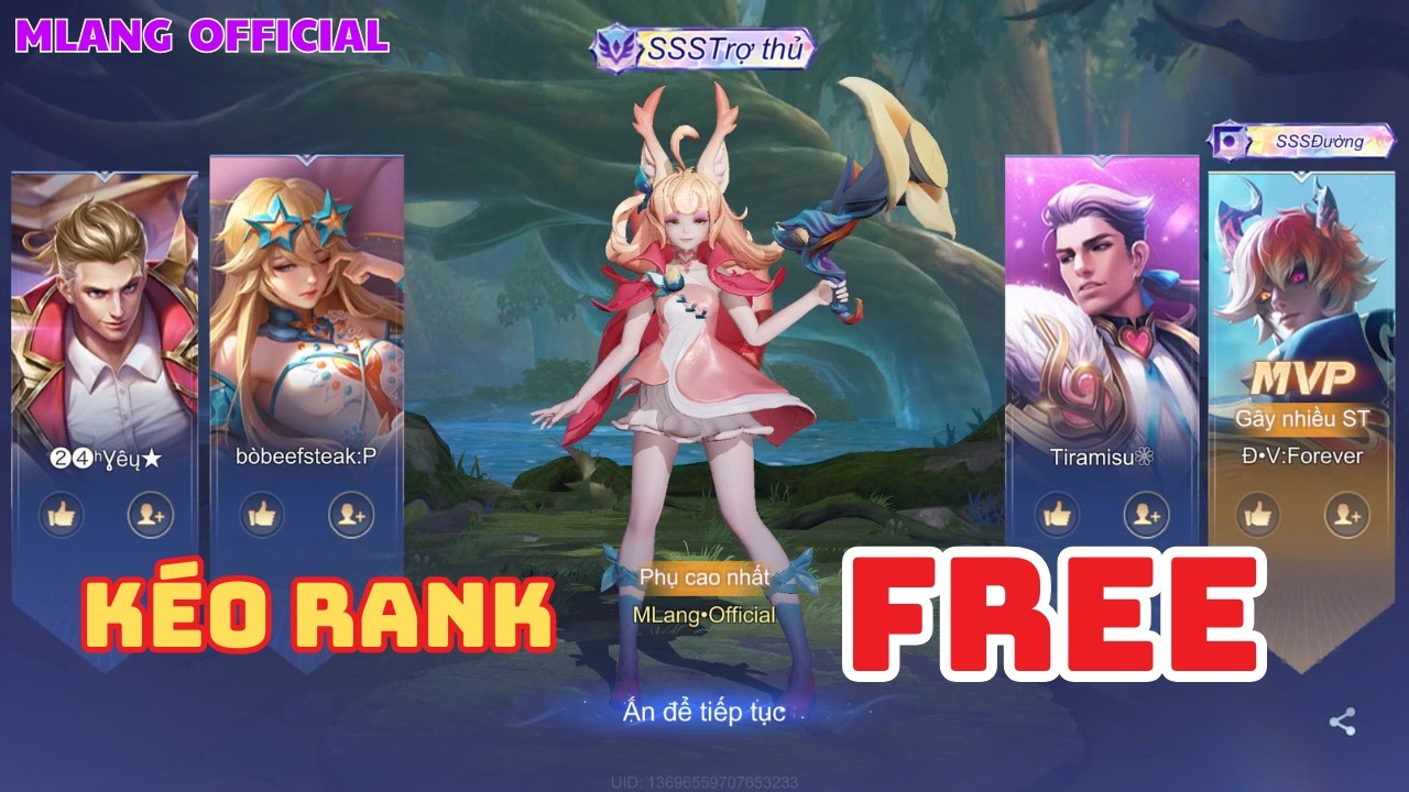 🔴 LIVE - KÉO RANK FREE CHO AE TRƯA 07/03...
