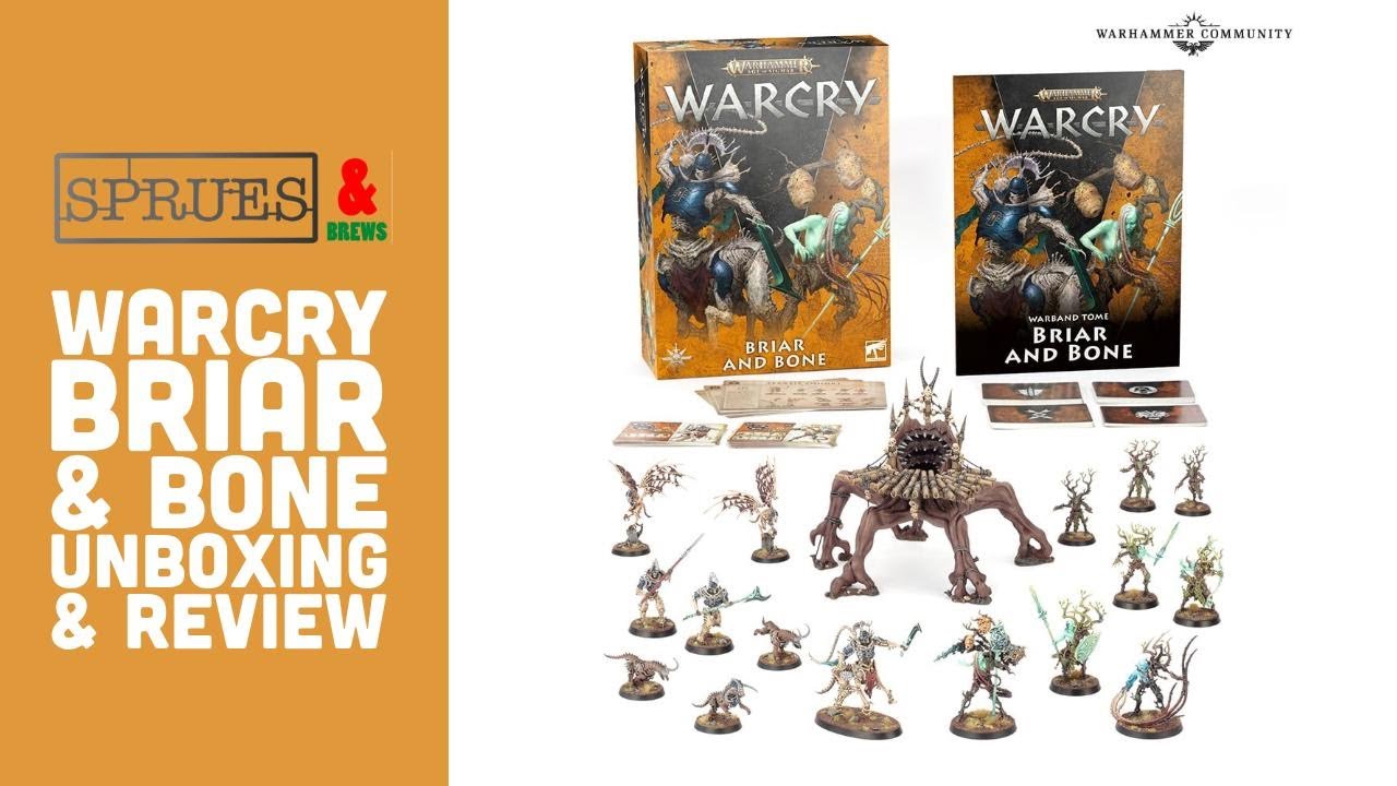 Распаковка и обзор Warcry Briar and Bone — Warhammer Age of Sigmar