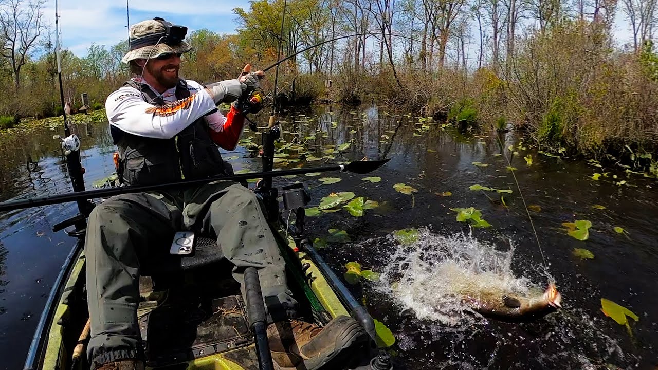 TOPWATER MADNESS in the PADS 🔥 Snakehead Prespawn Bites and Blowups