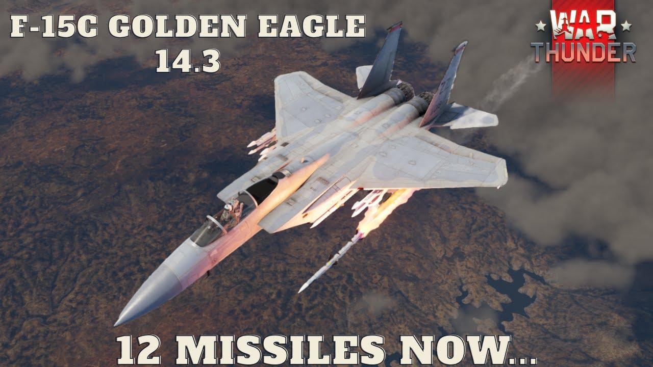 The F-15C Golden Eagle Actually Cooks Now??? - War Thunder