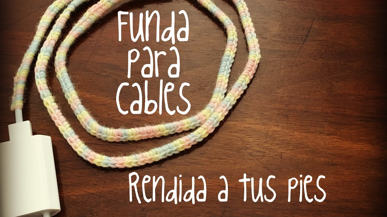 Funda para cable | Crochet