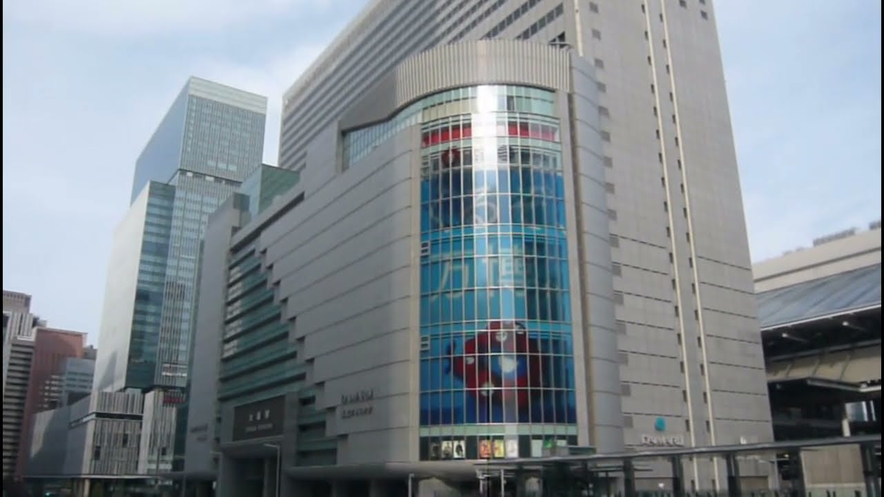 阪神大阪梅田駅中央口から天神橋筋六丁目駅北改札まで歩く