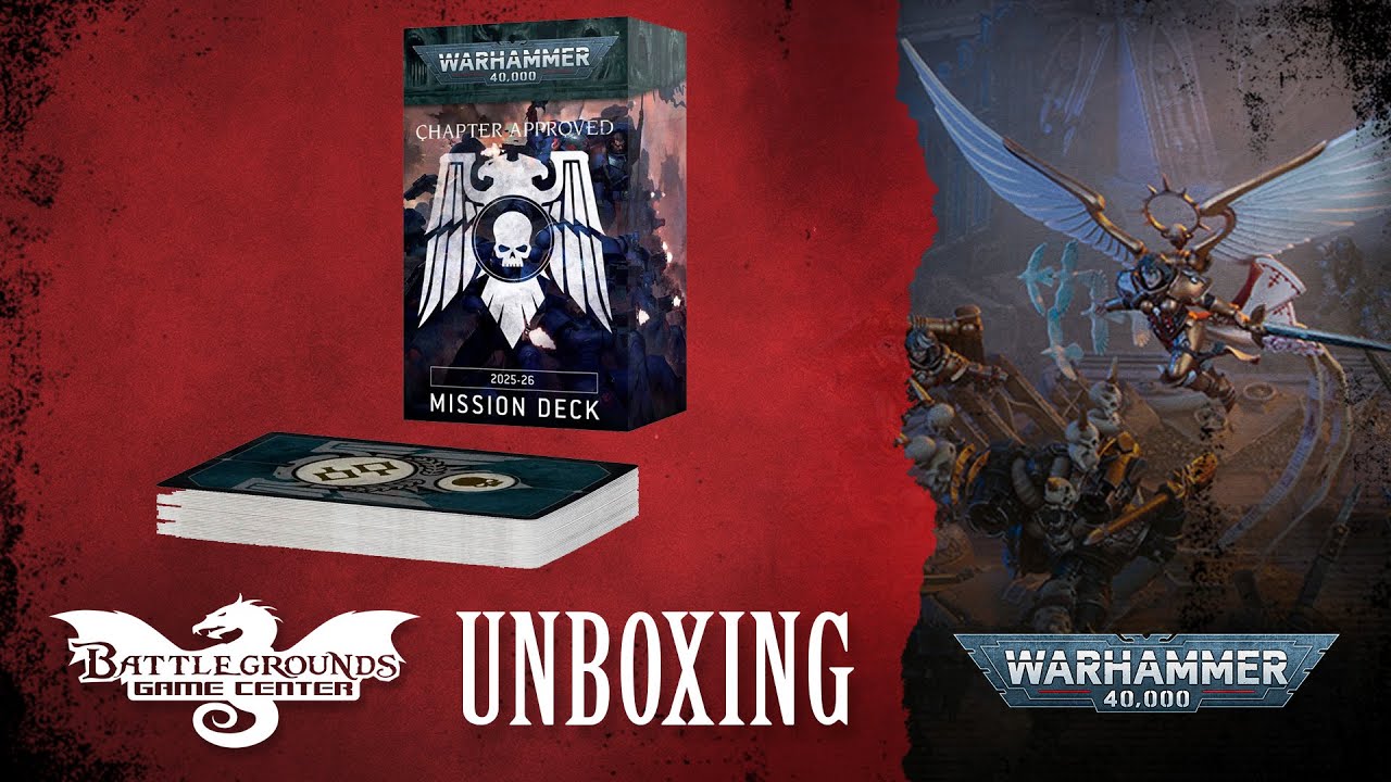 Warhammer 40K: Chapter Approved 2025-26 - Unboxing