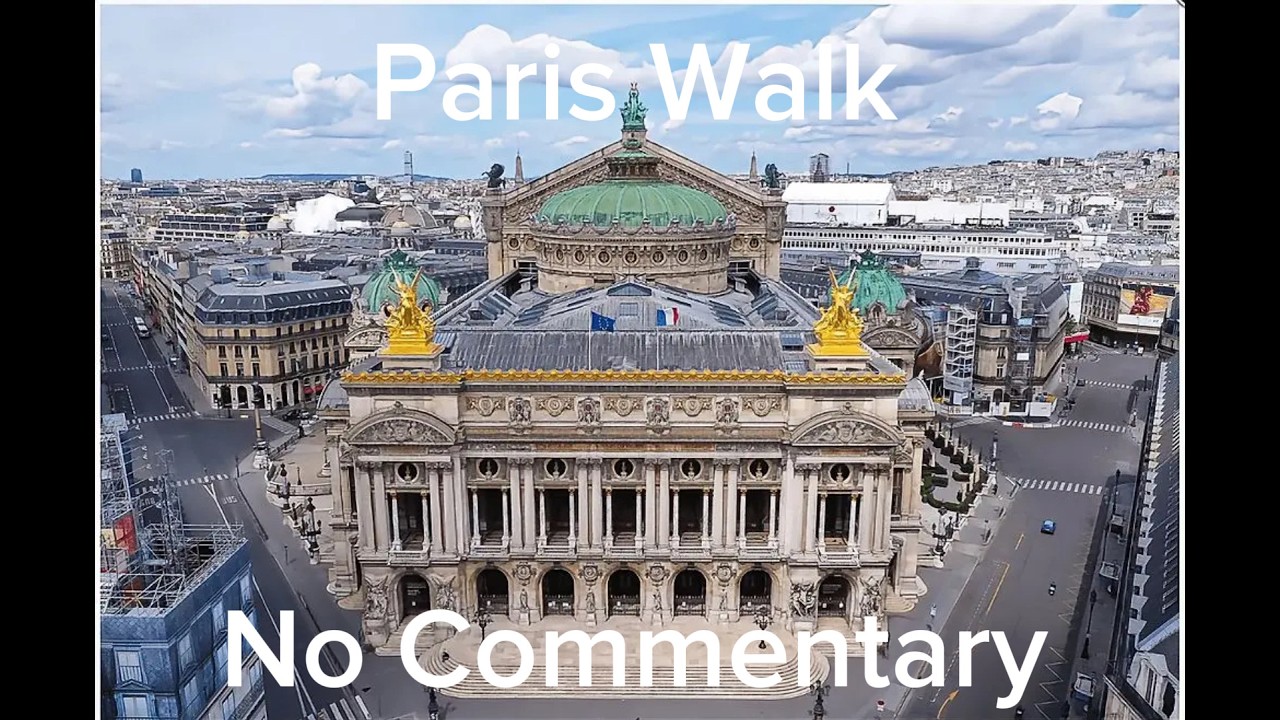 Paris | Luxembourg Garden to Opéra Garnier (No Cuts, Ambient Sounds) | Sunny Day | Feb 25, 2026