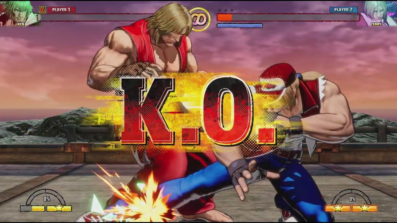 FATAL FURY: City of the Wolves Ken vs Terry