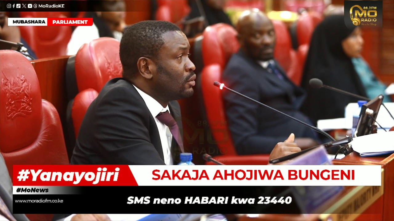 Governor Sakaja Appears before Senate Committee