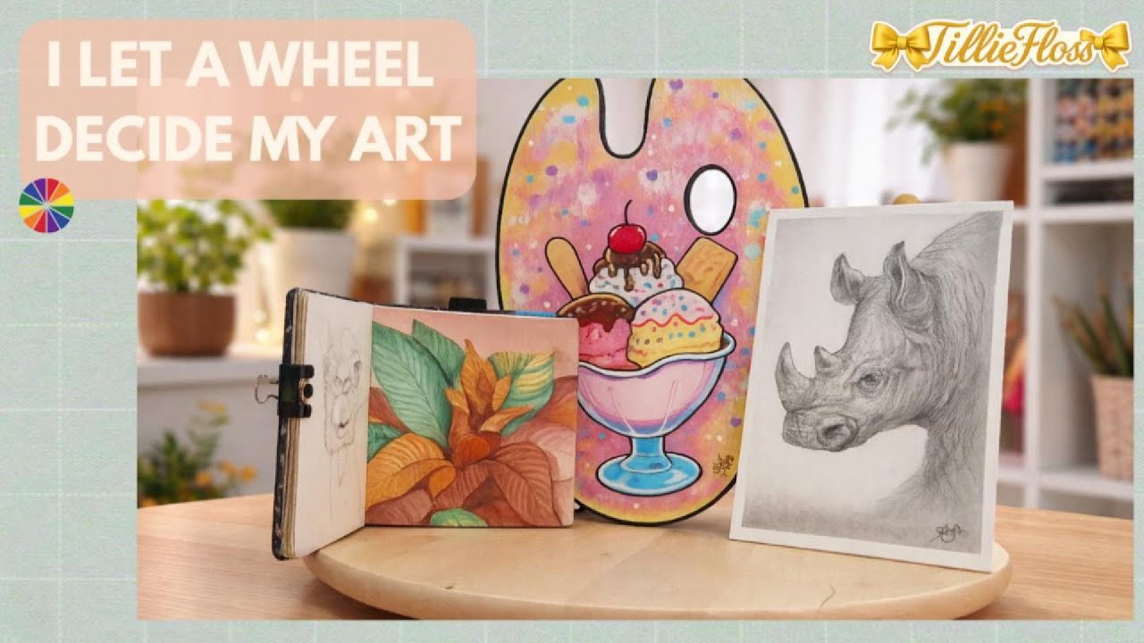 I Let the wheel decide my art