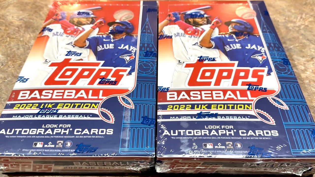 🇬🇧NEW RELEASE!  2022 TOPPS UK BASEBALL CARDS!
